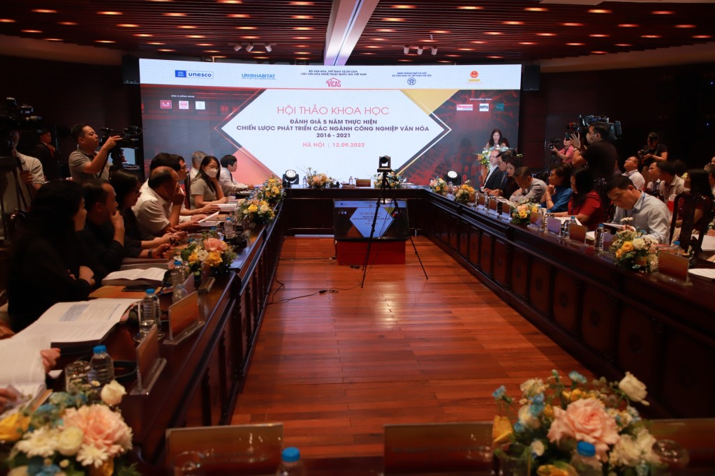 Tổ chức Hội thảo “Phát triển các ngành công nghiệp văn hóa, sáng tạo Việt Nam trong kỷ nguyên số” - Ảnh 1.