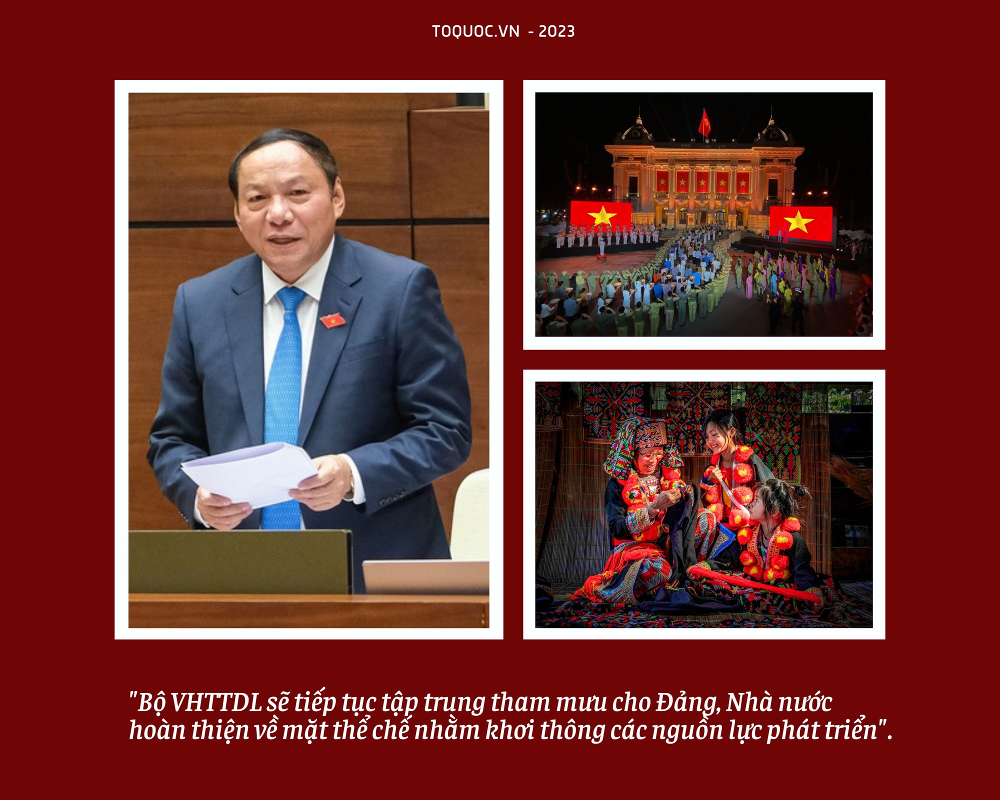 Bộ trưởng Nguyễn Văn Hùng: “Những kết quả đạt được sau nửa nhiệm kỳ cho toàn ngành Văn hóa thấy được mình đang đi đúng hướng” - Ảnh 3.