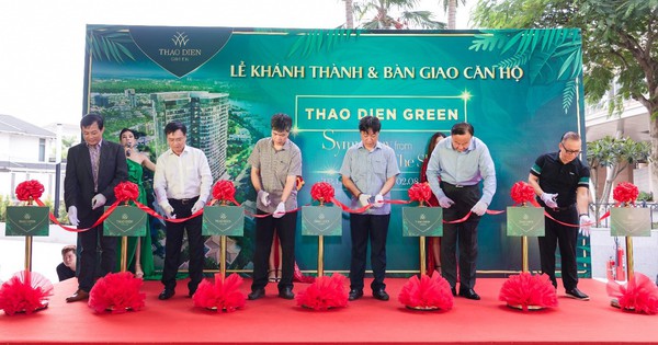Chủ đầu tư dự án Thảo Điền Green chính thức bàn giao nhà cho cư dân - Ảnh 1.