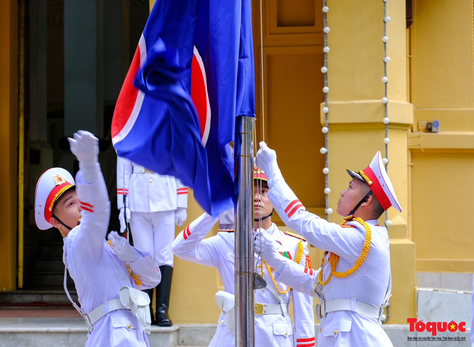 Lễ thượng cờ kỷ niệm 56 năm thành lập ASEAN - Ảnh 7.
