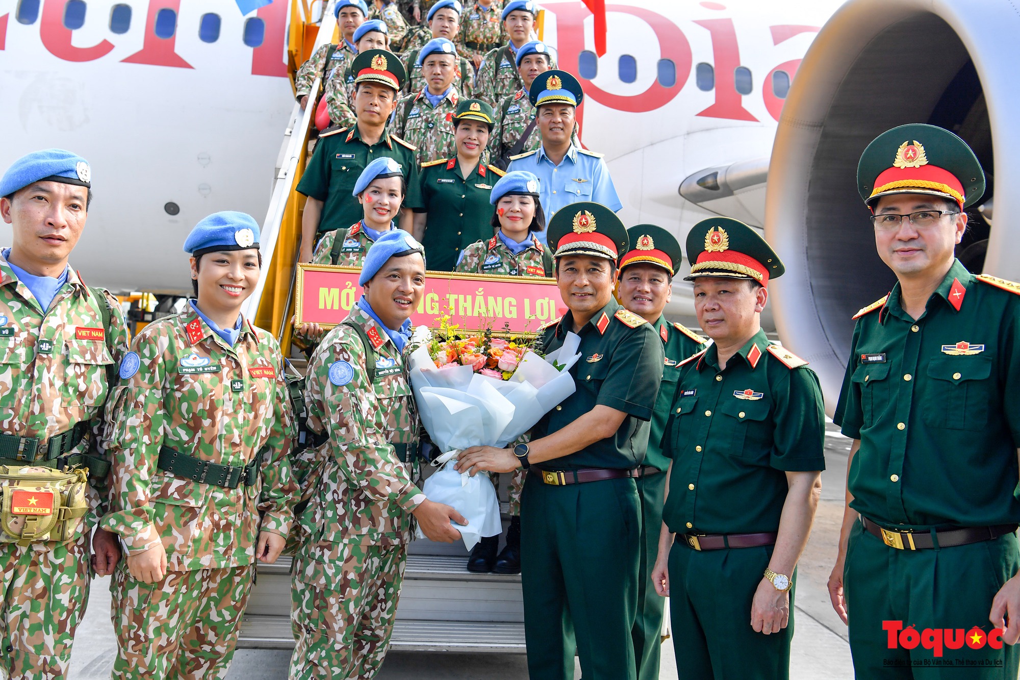 Lực lượng &quot;mũ nồi xanh&quot; của QDND Việt Nam  lên đường thực hiện nhiệm vụ tại Abyei - Ảnh 7.