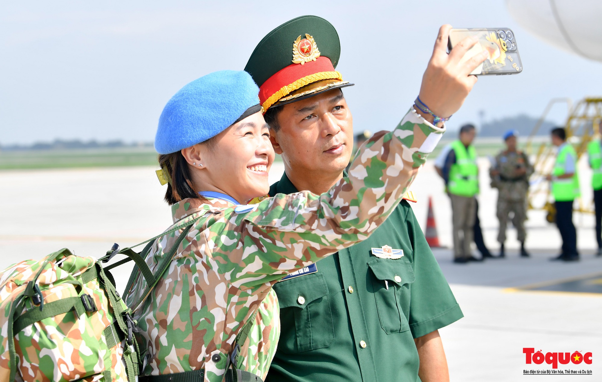 Lực lượng "mũ nồi xanh" của QDND Việt Nam  lên đường thực hiện nhiệm vụ tại Abyei - Ảnh 9.