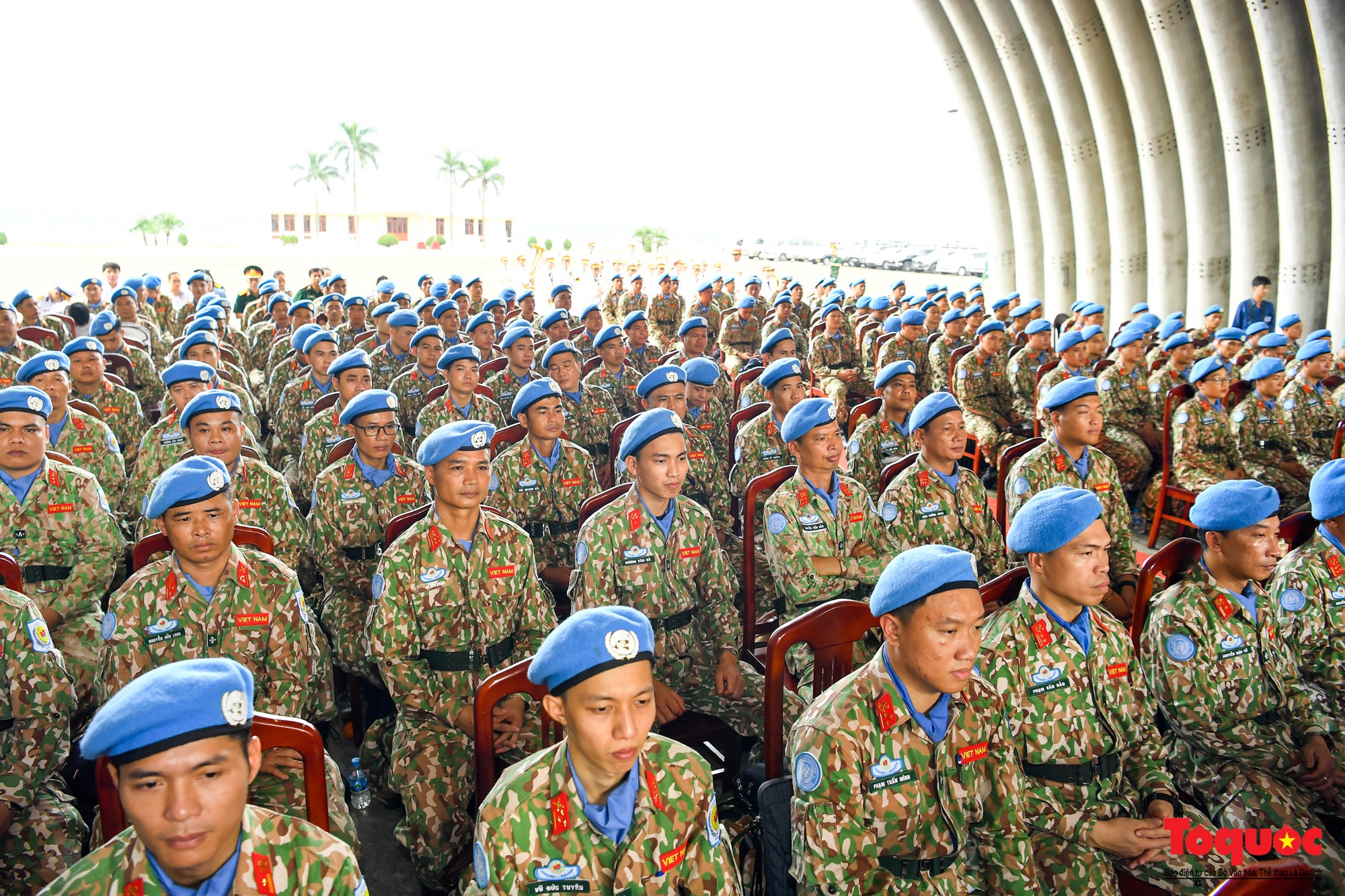 Lực lượng &quot;mũ nồi xanh&quot; của QDND Việt Nam  lên đường thực hiện nhiệm vụ tại Abyei - Ảnh 2.