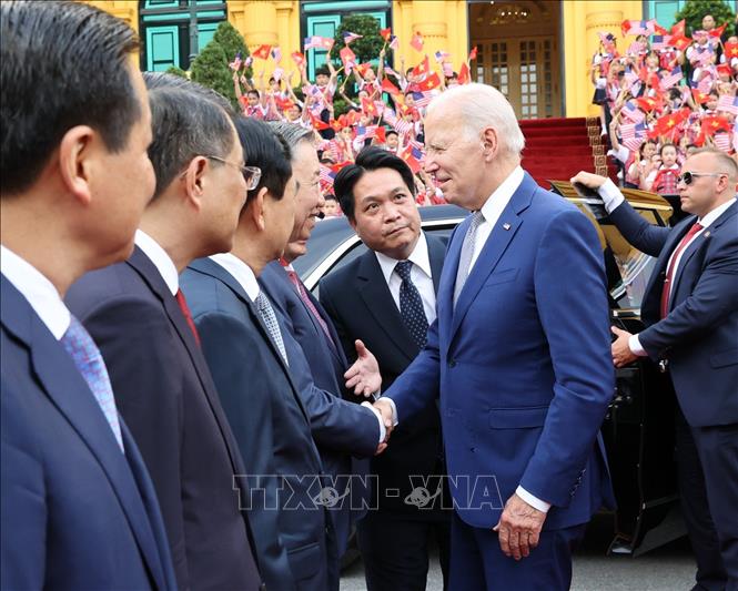 Tổng Bí thư Nguyễn Phú Trọng hội đàm với Tổng thống Hoa Kỳ Joe Biden - Ảnh 2.