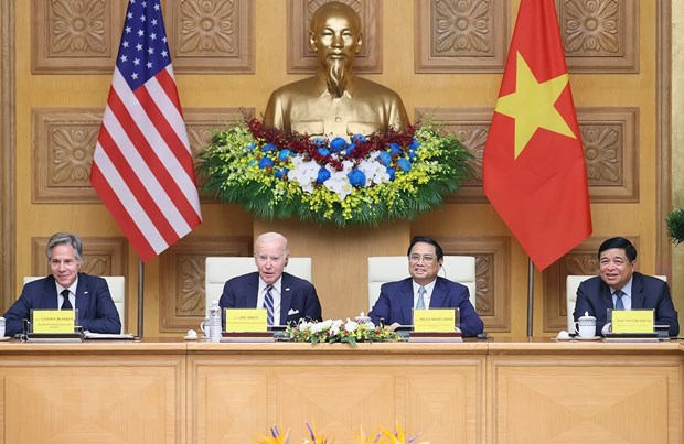 Thúc đẩy hợp tác kinh tế-thương mại-đầu tư theo hướng đổi mới sáng tạo là nền tảng quan hệ Việt Nam - Hoa Kỳ - Ảnh 3.