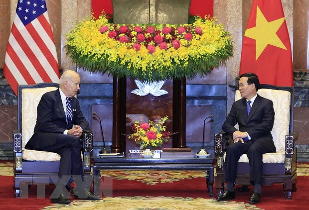 Tổng thống Hoa Kỳ Joe Biden kết thúc tốt đẹp chuyến thăm Việt Nam - Ảnh 2.