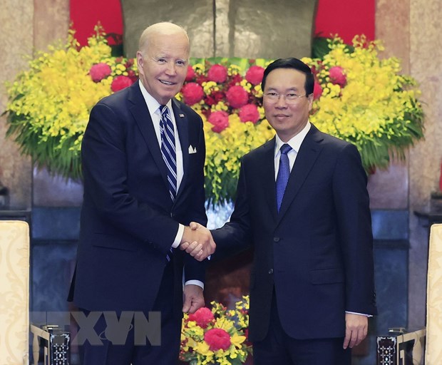 Tổng thống Hoa Kỳ Joe Biden kết thúc tốt đẹp chuyến thăm Việt Nam - Ảnh 1.