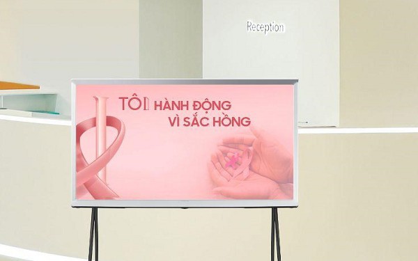 Samsung và Jio Health đồng hành nâng cao nhận thức ung thư vú với TV The Serif - Ảnh 1.