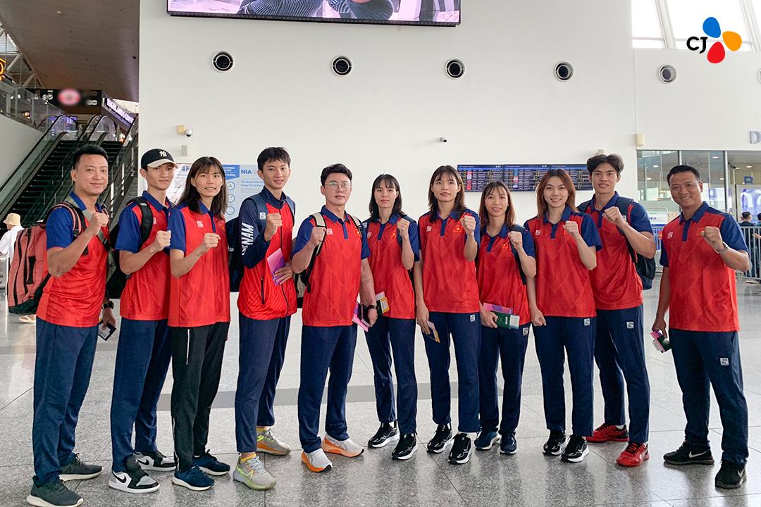 Tuyển Taekwondo Việt Nam quyết tâm đổi màu huy chương tại ASIAD 19 - Ảnh 1.