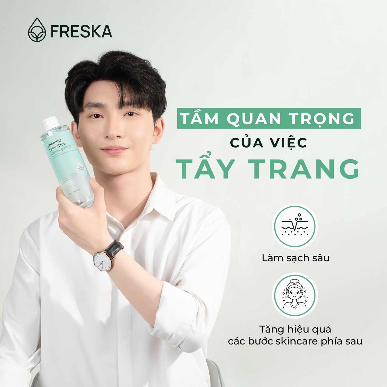 Nước tẩy trang thân thiện với môi trường, mang lại hiệu quả làm sạch tuyệt vời - Ảnh 1.