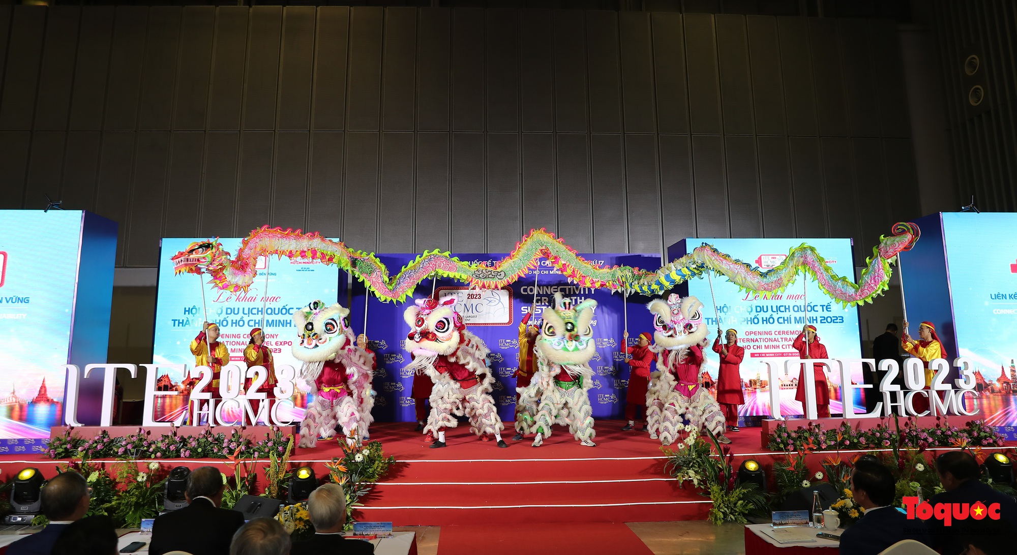 Chùm ảnh: Khai mạc Hội chợ Du lịch Quốc tế TP Hồ Chí Minh lần thứ 17 - Ảnh 1.