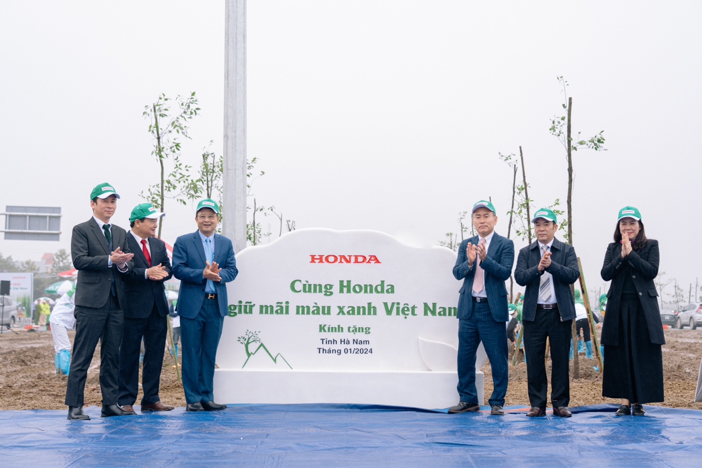 Honda Việt Nam tổ chức “Ngày hội trồng cây Honda - Vì một Việt Nam xanh” tại tỉnh Hà Nam - Ảnh 5.
