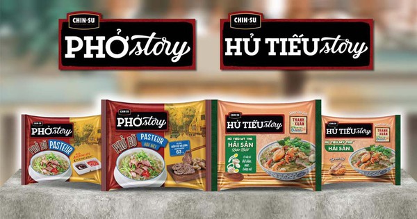 CHIN-SU ra mắt Hủ Tiếu Story ăn liền kết hợp cùng quán Hủ tiếu Mỹ Tho Thanh Xuân, và Phở Story Phở Bò Pasteur mới