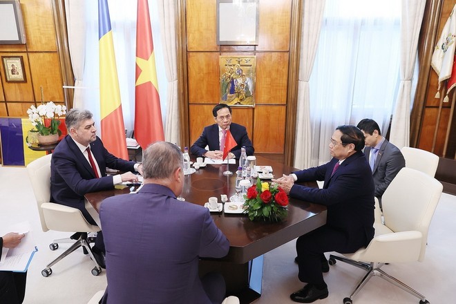 Những hoạt động cuối cùng của Thủ tướng Phạm Minh Chính tại Romania - Ảnh 4.