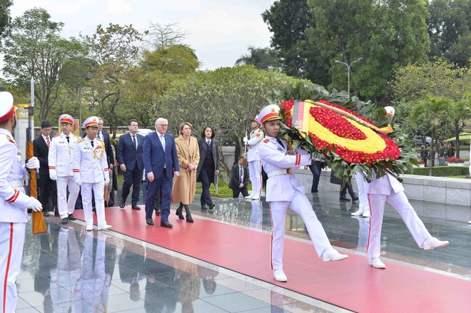 Chuỗi hoạt động của Tổng thống Đức Frank-Walter Steinmeier tại Việt Nam - Ảnh 9.
