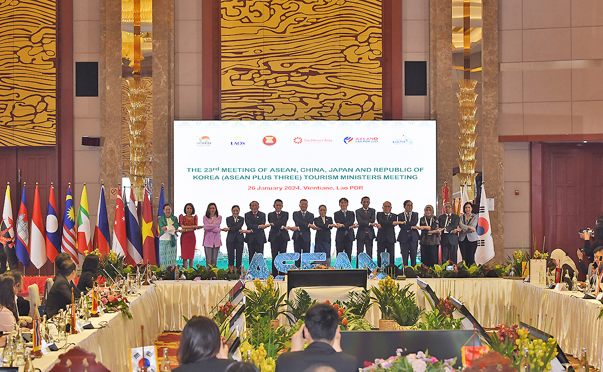 Bộ trưởng Nguyễn Văn Hùng tham dự Hội nghị Bộ trưởng Du lịch ASEAN+3  - Ảnh 2.