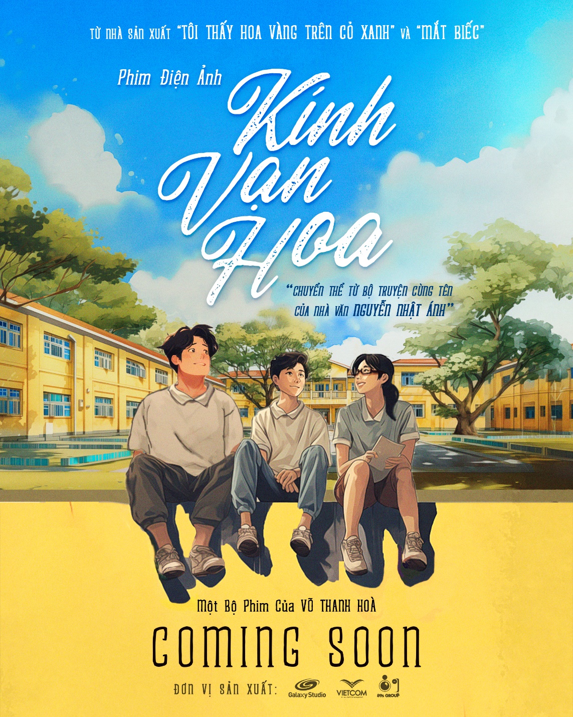 Bộ truyện Kính vạn hoa của nhà văn Nguyễn Nhật Ánh được chuyển thể thành phim điện ảnh - Ảnh 1.