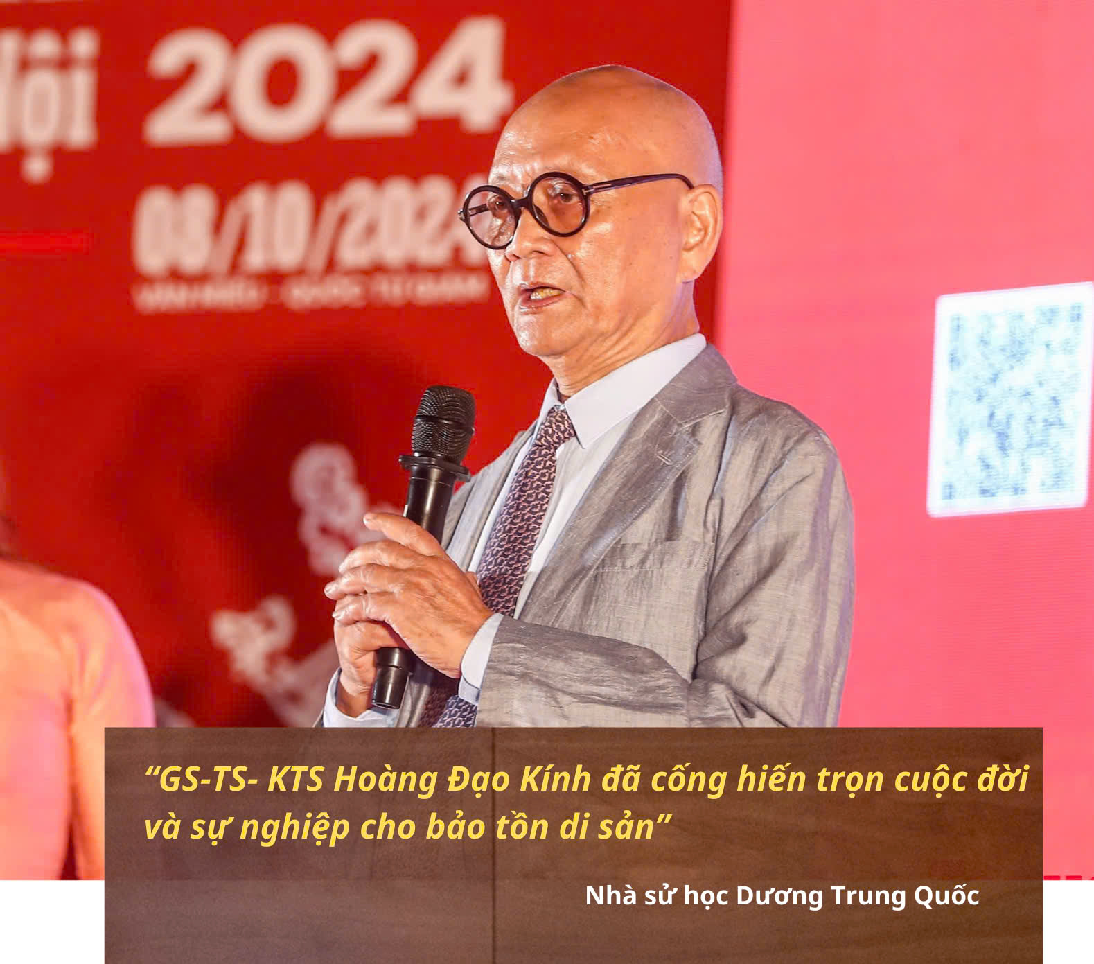GS- TS-  KTS Hoàng Đạo Kính: Người truyền cảm hứng về bảo tồn, phát huy giá trị của di tích - Ảnh 5.