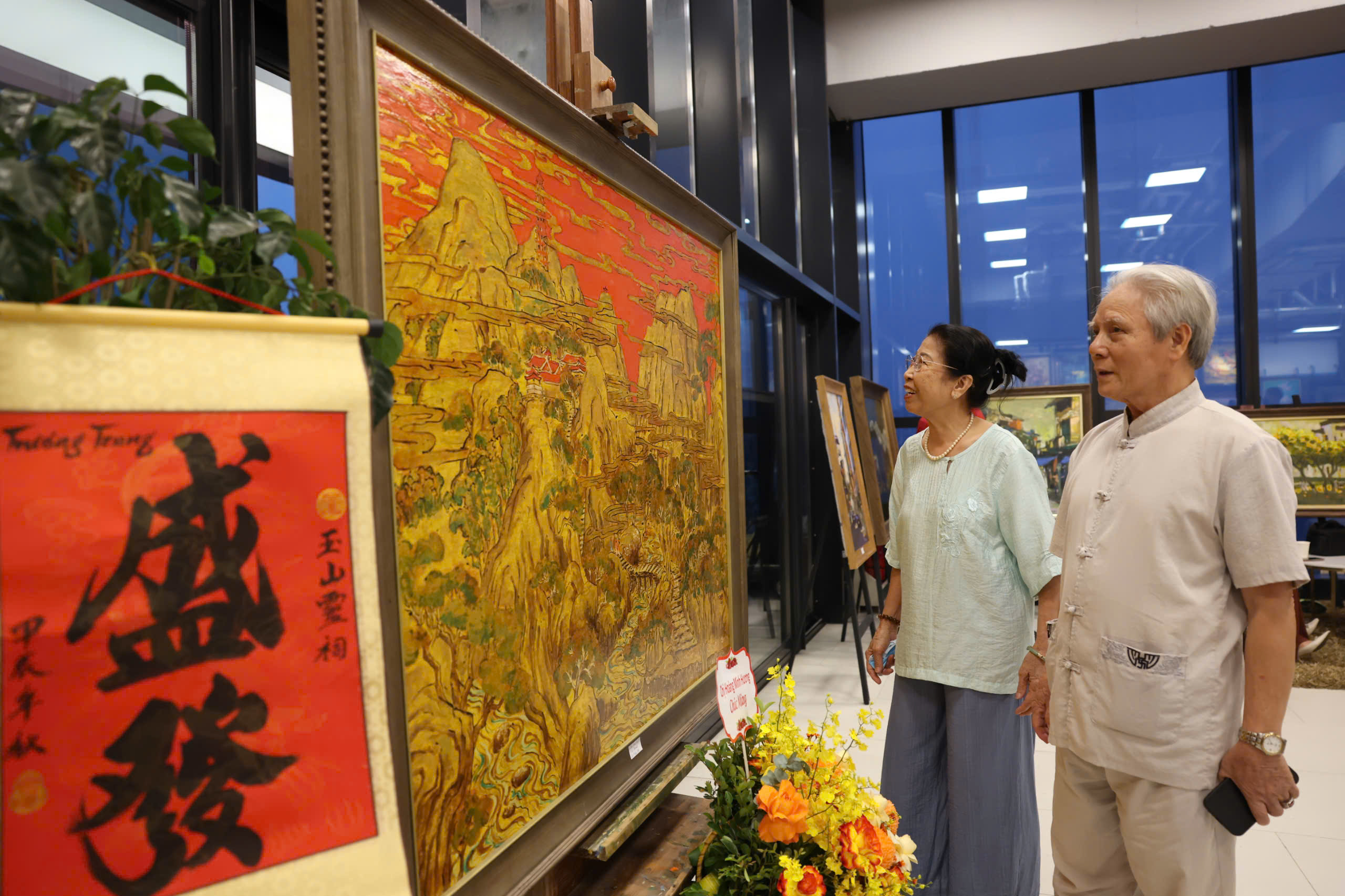 Еще одно арт-пространство в Ханое - Фото 4. Thêm một không gian nghệ thuật hội họa tại Hà Nội - Ảnh 4.