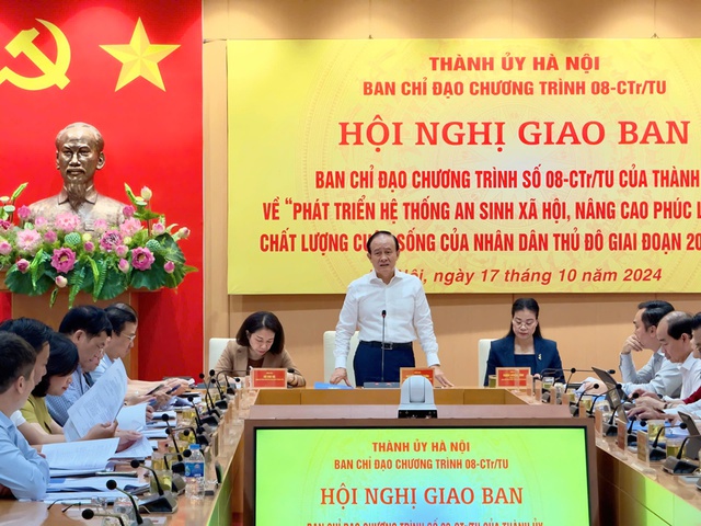 Phát triển hệ thống an sinh, nâng cao phúc lợi xã hội cho người dân Thủ đô - Ảnh 1.