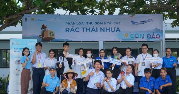 Hơn 2.000 học sinh Côn Đảo tích cực tham gia trải nghiệm tái chế rác thải