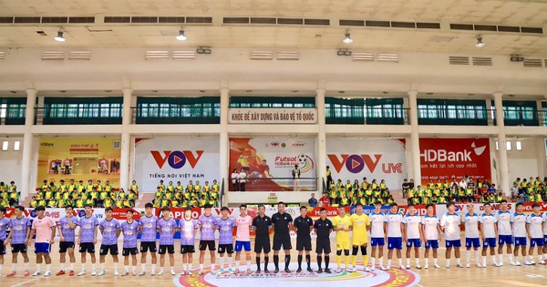 Giải Futsal Sinh viên khu vực Hà Nội 2024 - chuyên môn cao, chuyên nghiệp từ khâu tổ chức