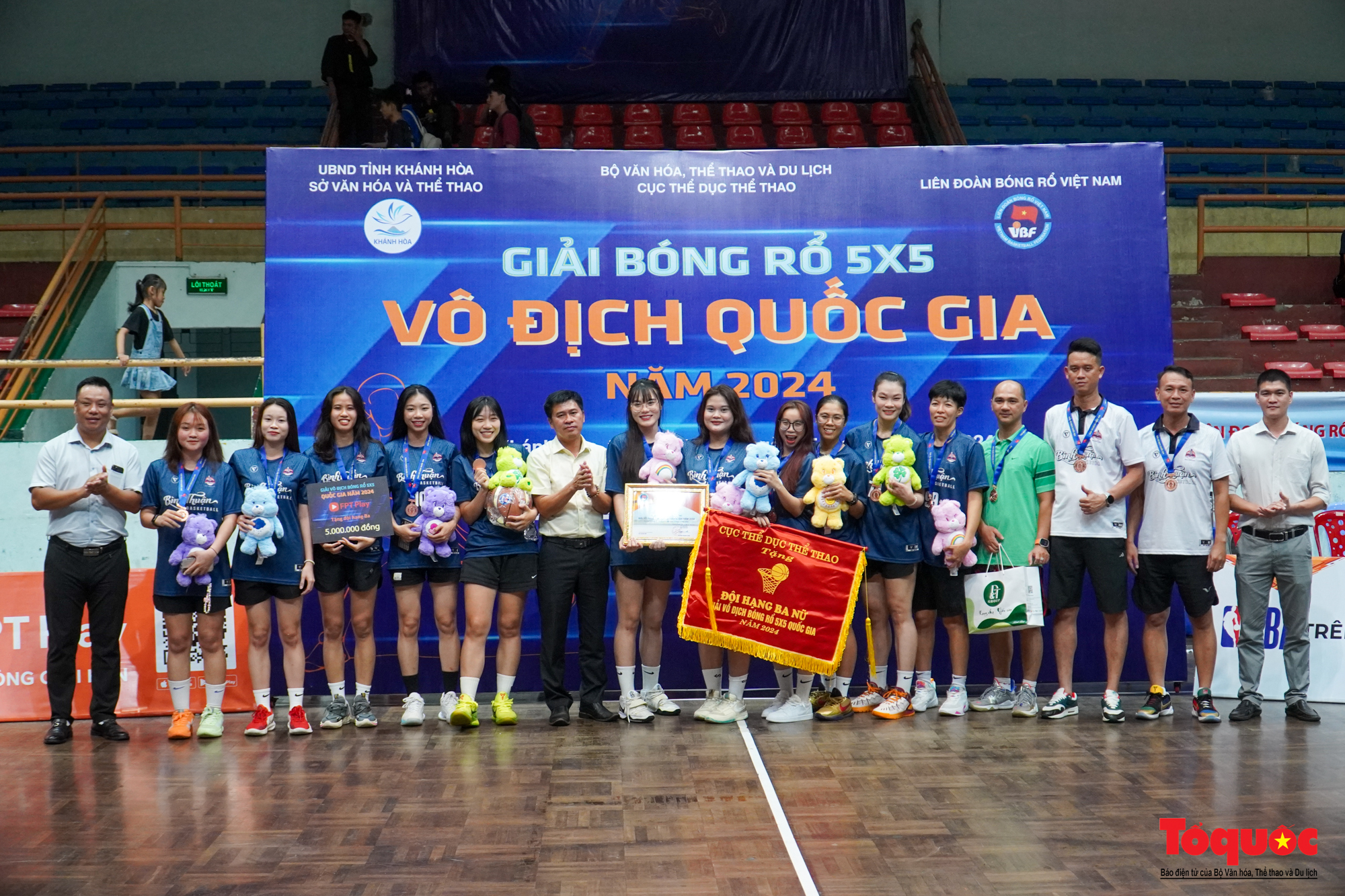 Bế mạc Giải vô địch bóng rổ 5x5 Quốc gia năm 2024 - Ảnh 7.