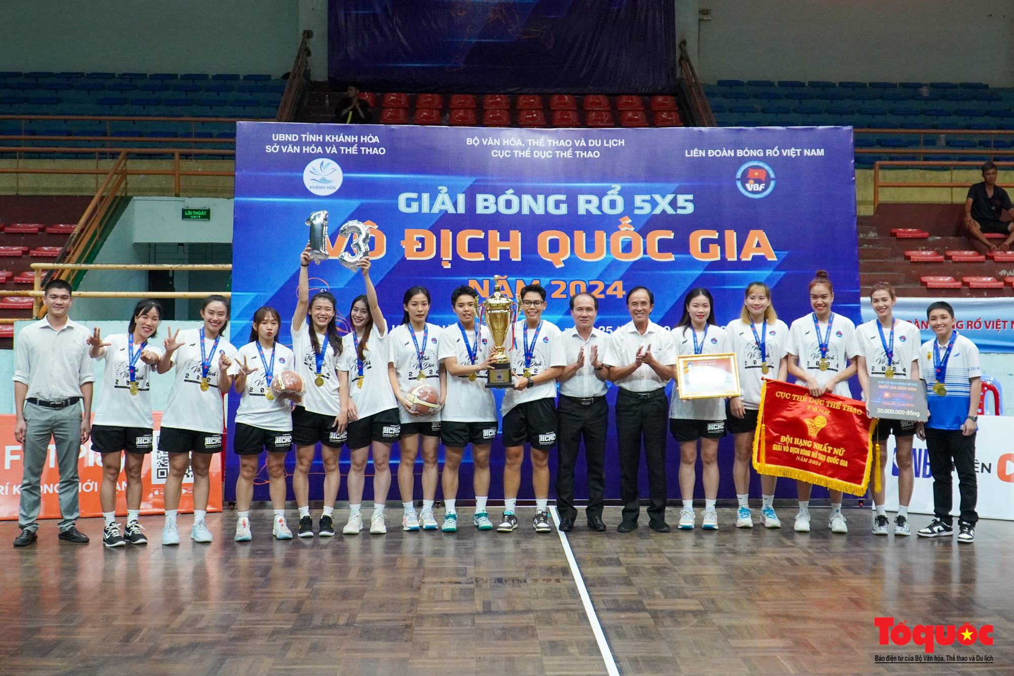 Bế mạc Giải vô địch bóng rổ 5x5 Quốc gia năm 2024 - Ảnh 4.