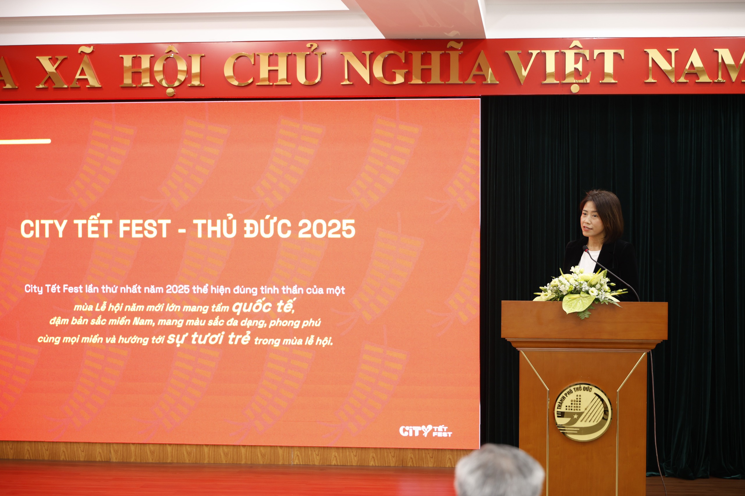 ពិធីបុណ្យចូលឆ្នាំថ្មី - City Tet Fest Thu Duc 2025 - រូបថត ២. Lễ hội chào đón năm mới - City Tết Fest Thủ Đức 2025 - Ảnh 2.