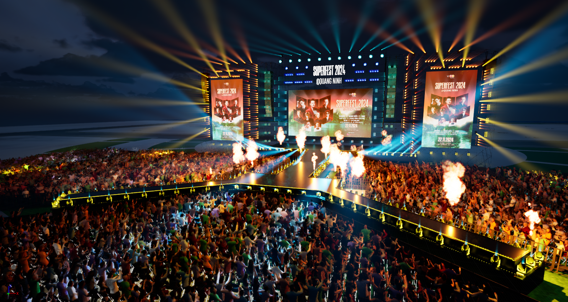 Superfest 2024  Superfest 2024 “khuấy động” miền di sản Hạ Long tháng 11 cùng dàn nghệ sĩ cực khủng - Ảnh 2.
