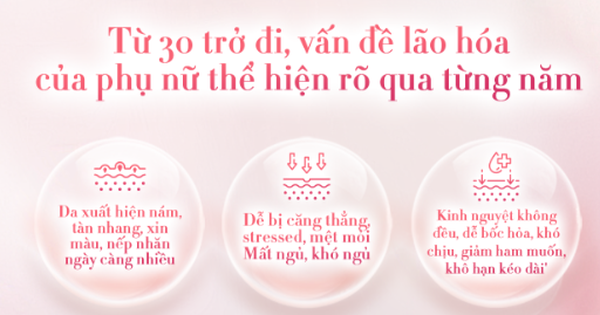 Chị em U40 tỏa sáng như mặt trăng cùng TPBVSK Haruki Placenta Beauty Drink