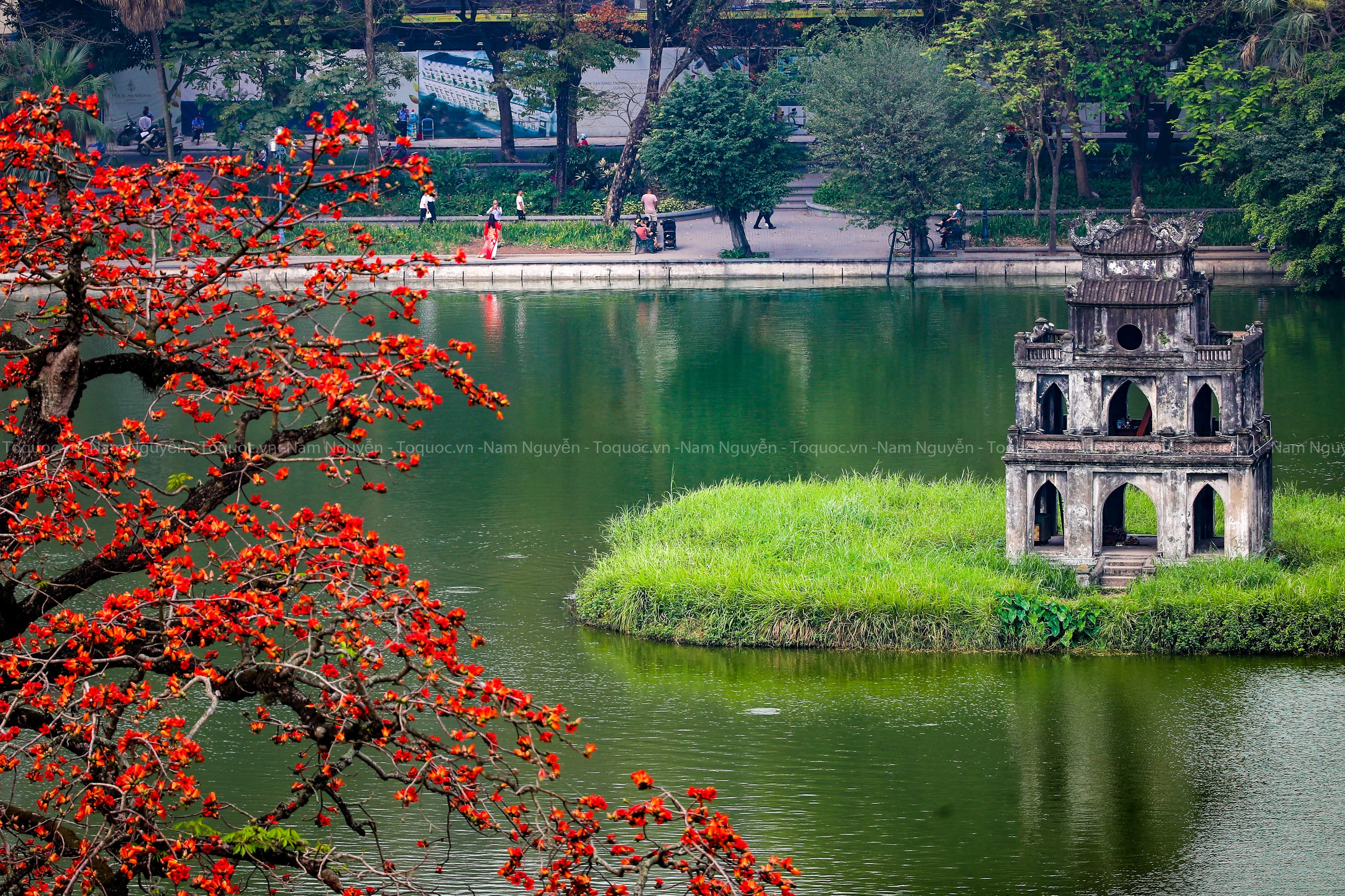 Tháp rùa Hà Nội - Trái tim của Hồ Gươm giữa lòng thủ đô - Ảnh 2.