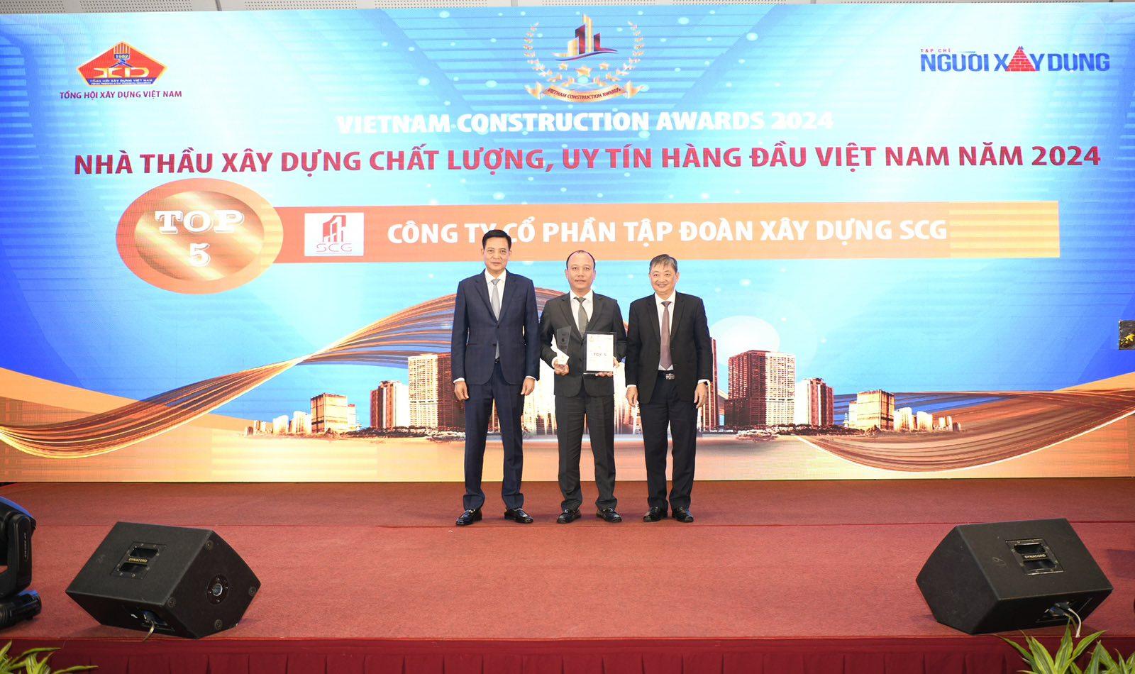 SCG nhận “cú đúp” giải thưởng tại lễ trao giải Vietnam Construction Awards 2024 - Ảnh 1.