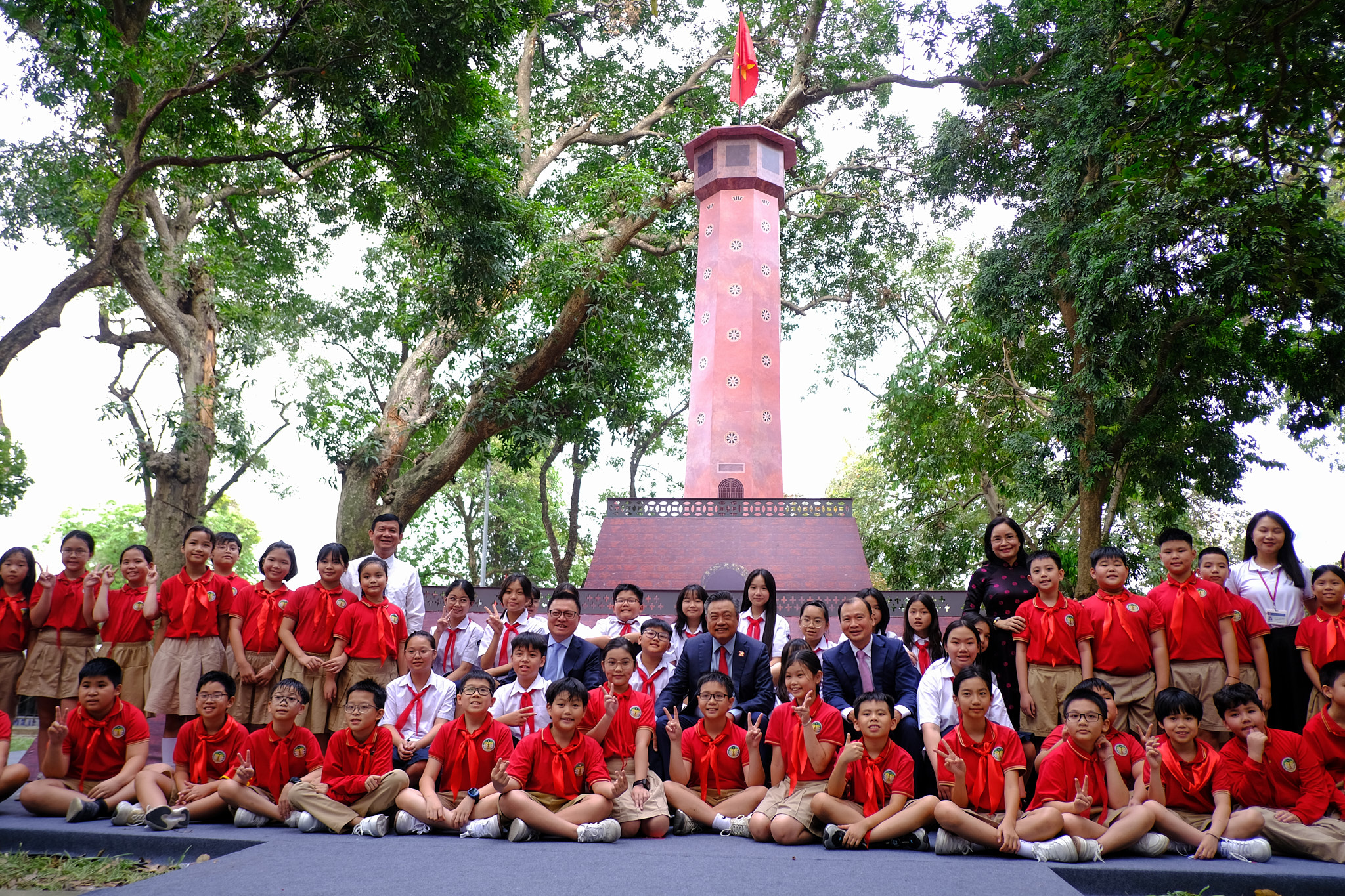 Khai mạc Triển lãm tương tác Cột cờ Hà Nội kỷ niệm 70 năm Ngày Giải phóng Thủ đô - Ảnh 15.