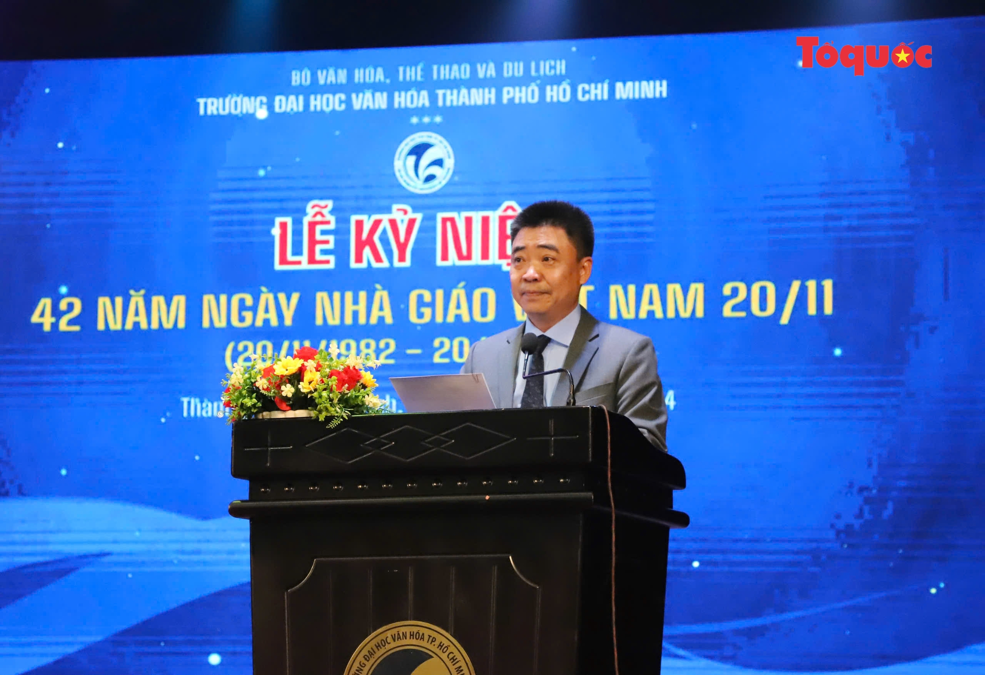 Thứ trưởng Tạ Quang Đông thăm và chúc mừng các cơ sở đào tạo tại TP.HCM nhân Ngày Nhà giáo Việt Nam 20/11  - Ảnh 6. Thứ trưởng Tạ Quang Đông thăm và chúc mừng các cơ sở đào tạo tại TP.HCM nhân Ngày Nhà giáo Việt Nam 20/11  - Ảnh 6.