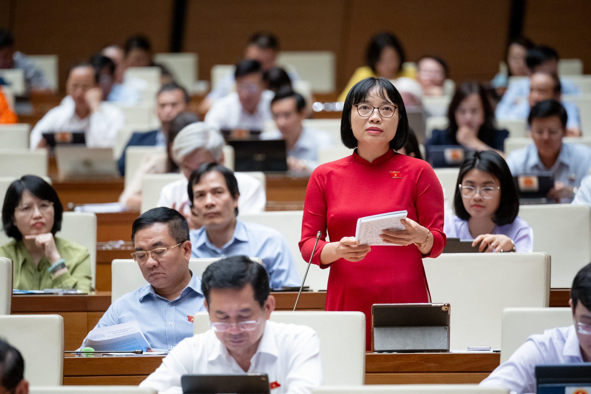 Quốc hội kiến tạo phát triển - Bài 2: Từng ý kiến, kiến nghị của cử tri được xem xét giải quyết thấu đáo - Ảnh 2.