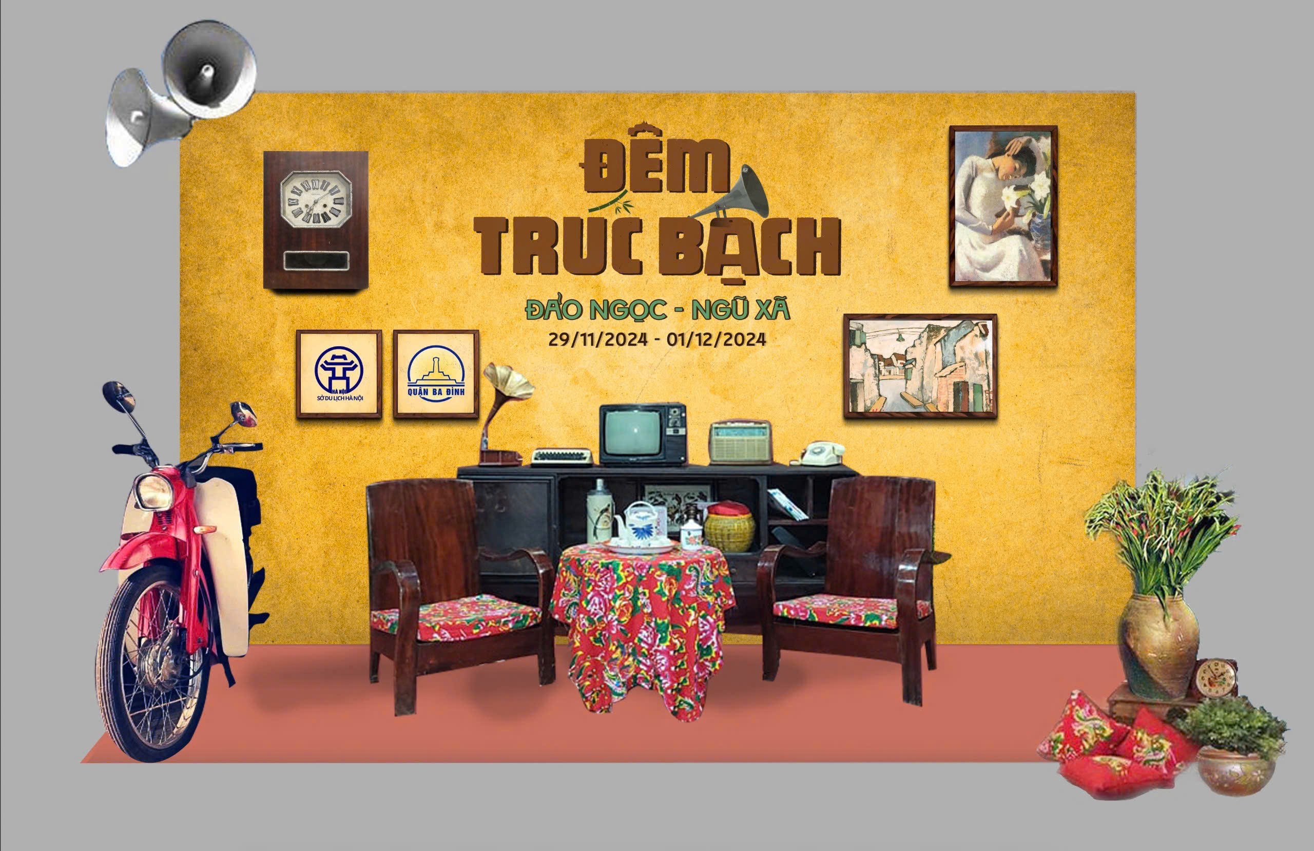 هانوی: ترویج و تبلیغ گردشگری شبانه جذاب با موضوع «شب تروک باخ» - عکس ۱. Hà Nội: Xúc tiến, quảng bá du lịch đêm hấp dẫn với chủ đề “Đêm Trúc Bạch” - Ảnh 1.