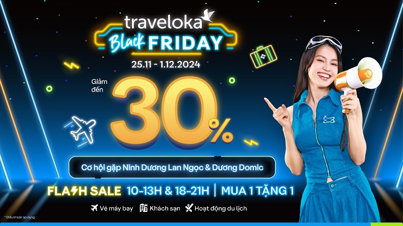 Ninh Dương Lan Ngọc chia sẻ bí quyết “săn deal” du lịch khủng với Traveloka Black Friday - Ảnh 1.