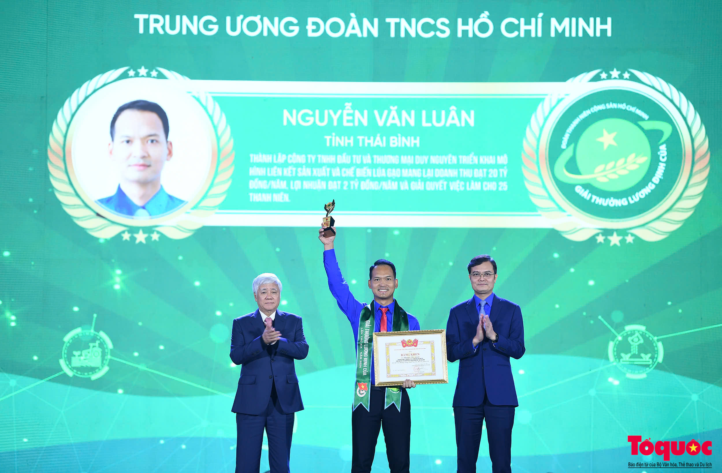 36 thanh niên nông thôn toàn quốc nhận giải thưởng Lương Định Của - Ảnh 7.