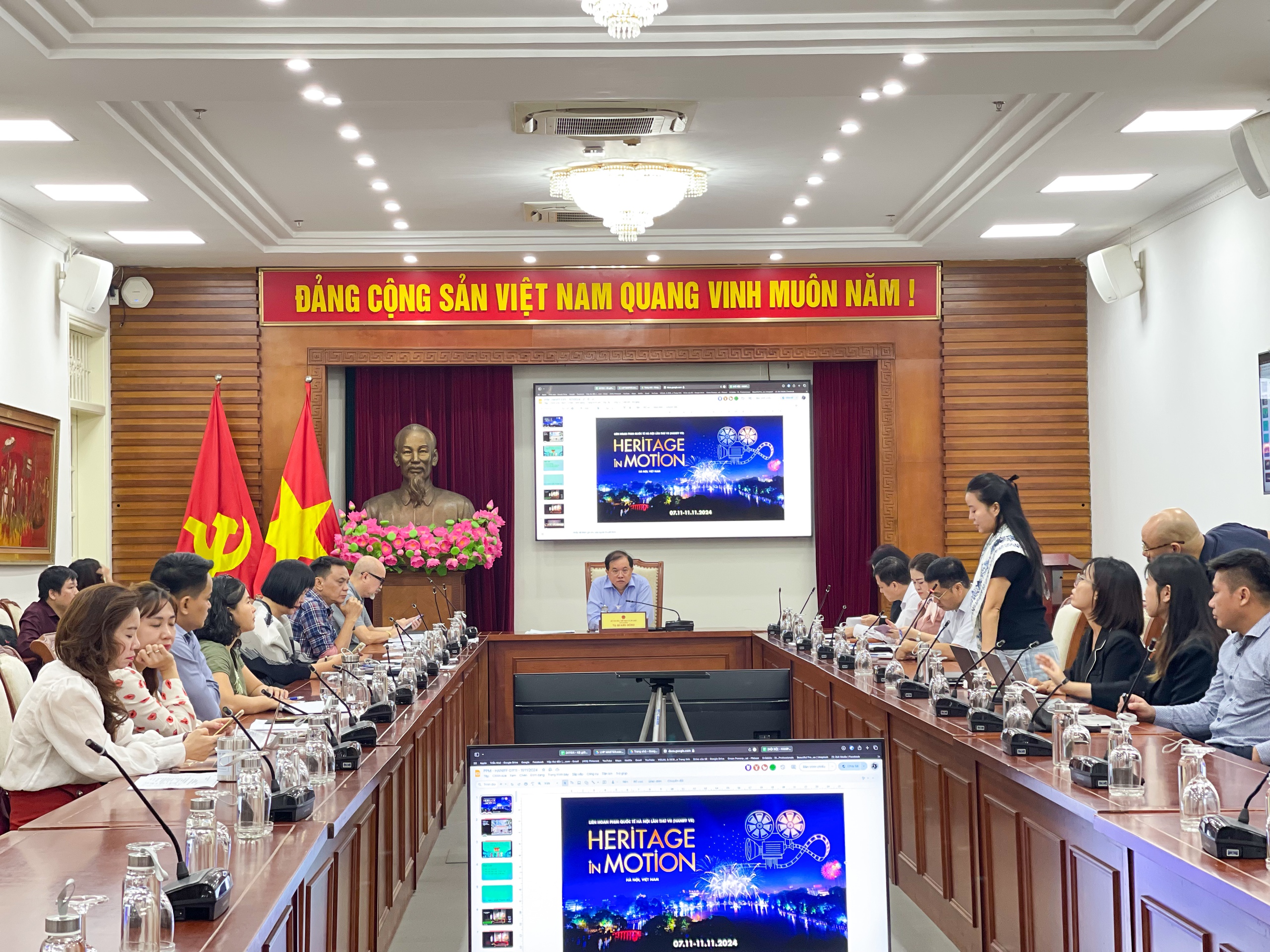 Tích cực chuẩn bị cho Liên hoan Phim quốc tế Hà Nội lần thứ VII - Ảnh 2. Tích cực chuẩn bị cho Liên hoan Phim quốc tế Hà Nội lần thứ VII - Ảnh 2.