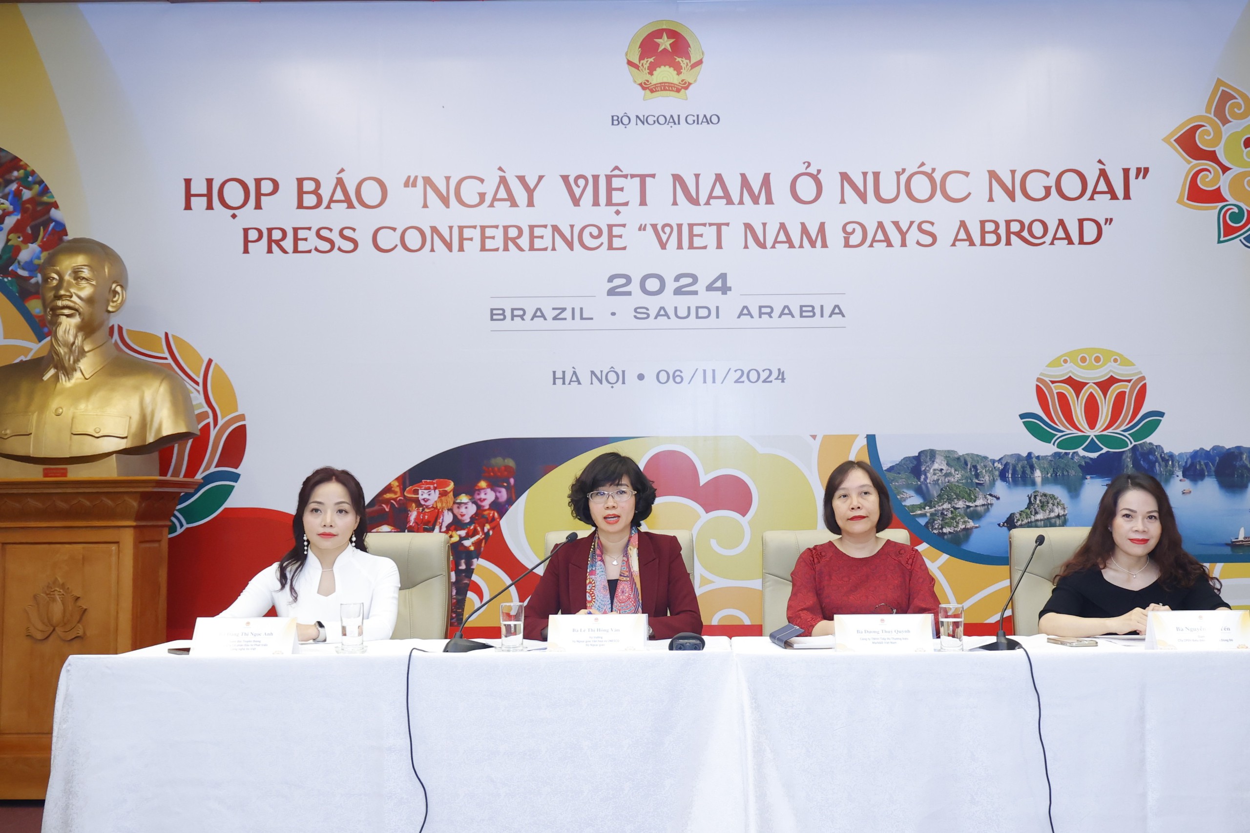 นำแก่นแท้ของวัฒนธรรมเวียดนามสู่บราซิลและซาอุดีอาระเบีย - ภาพที่ 1 Mang tinh hoa văn hóa Việt đến Bra-xin và Ả-rập Xê-út - Ảnh 1.