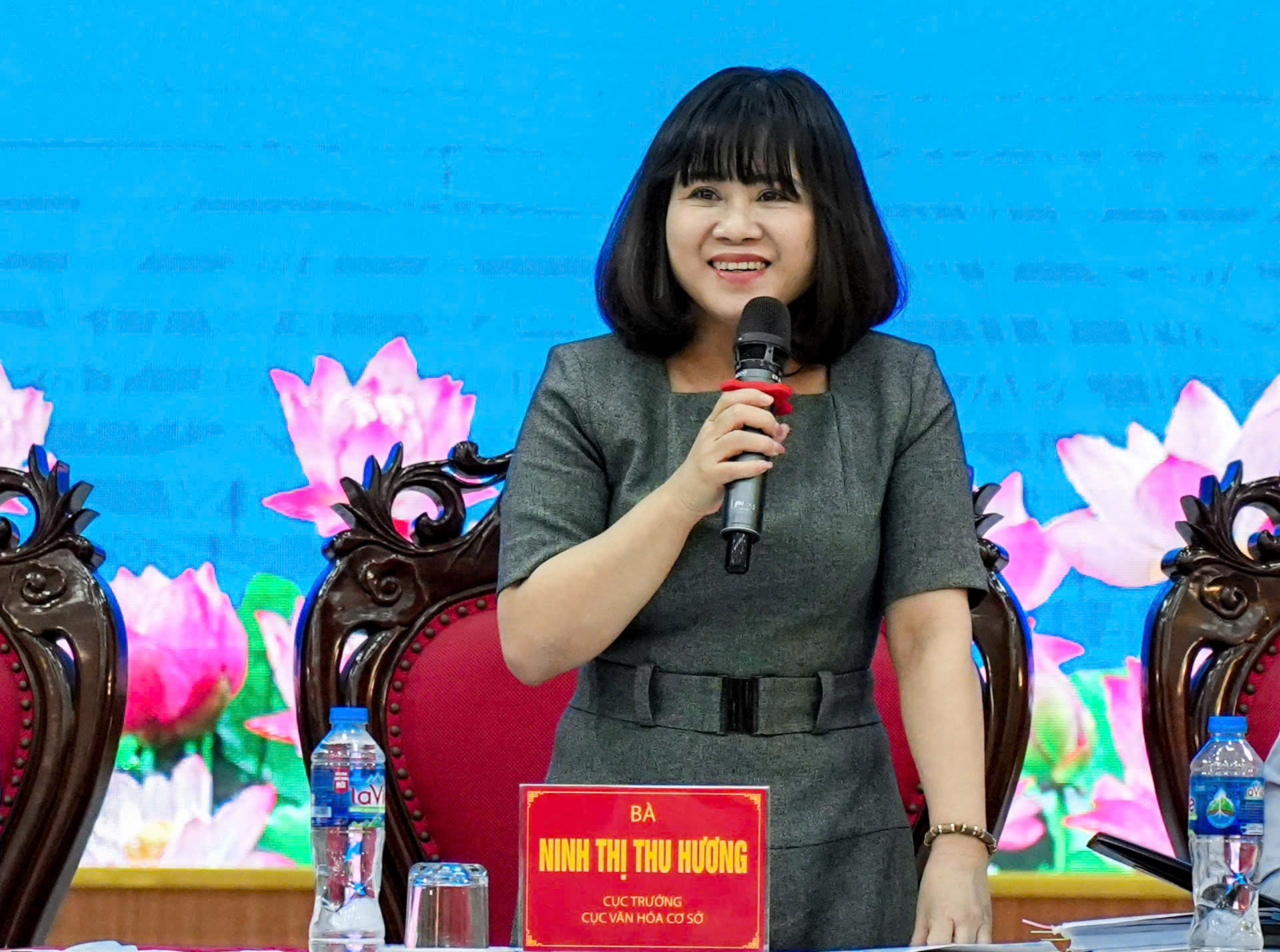 Hội nghị Nâng cao chất lượng và hiệu quả hoạt động của hệ thống thiết chế văn hóa, thể thao các cấp: Đưa ra phương hướng, giải pháp thiết thực - Ảnh 3. Hội nghị Nâng cao chất lượng và hiệu quả hoạt động của hệ thống thiết chế văn hóa, thể thao các cấp: Đưa ra phương hướng, giải pháp thiết thực - Ảnh 3.
