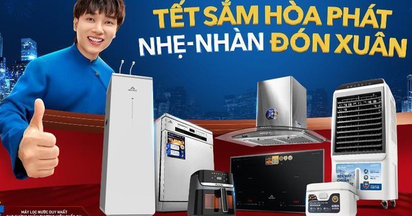 Tết “nhẹ - nhàn - khỏe” với loạt sản phẩm mới từ Điện máy Gia dụng Hòa Phát