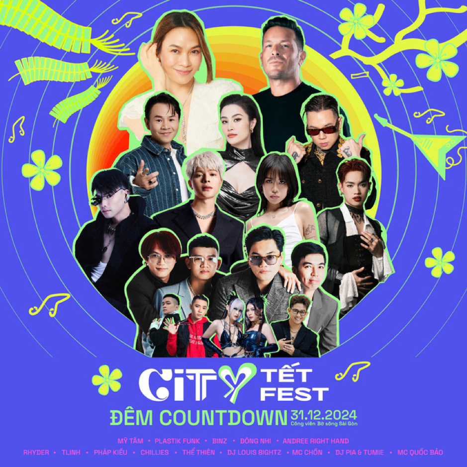 My Tam dan lebih dari 40 seniman tampil di Festival  Mỹ Tâm và hơn 40 nghệ sĩ biểu diễn tại Lễ hội “City Tết Fest - Thủ Đức 2025” - Ảnh 2.