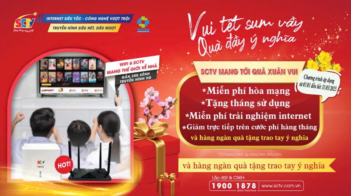 Internet, Truyền hình SCTV  tự hào một nhà mạng – vạn tiện ích - Ảnh 1.