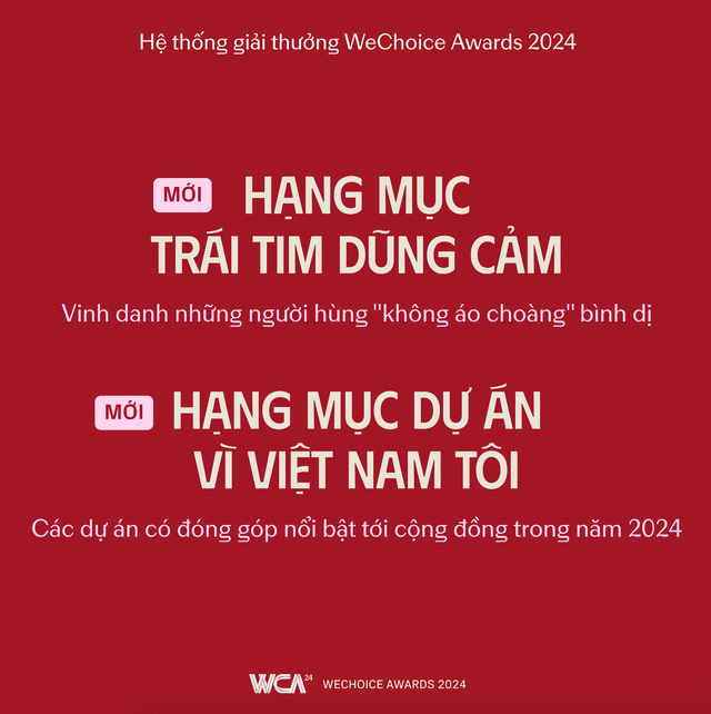 WeChoice Awards 2024 quay trở lại với chủ đề: Việt Nam tôi đó - Ảnh 5.