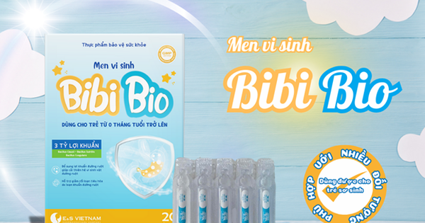 Men vi sinh Bibi Bio - giải pháp bảo vệ sức khỏe bé và gia đình