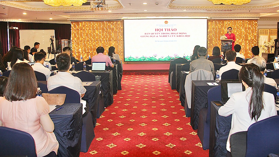 Vi phạm bản quyền trong giảng dạy và nghiên cứu khoa học - Ảnh 2. Vi phạm bản quyền trong giảng dạy và nghiên cứu khoa học - Ảnh 2.