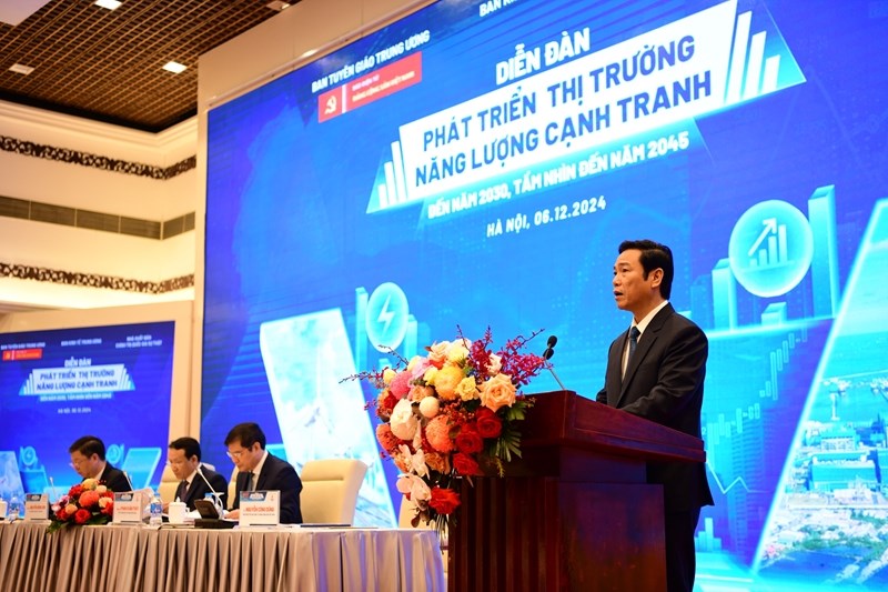 Diễn đàn “Phát triển thị trường năng lượng cạnh tranh đến năm 2030, tầm nhìn đến năm 2045” - Ảnh 2.