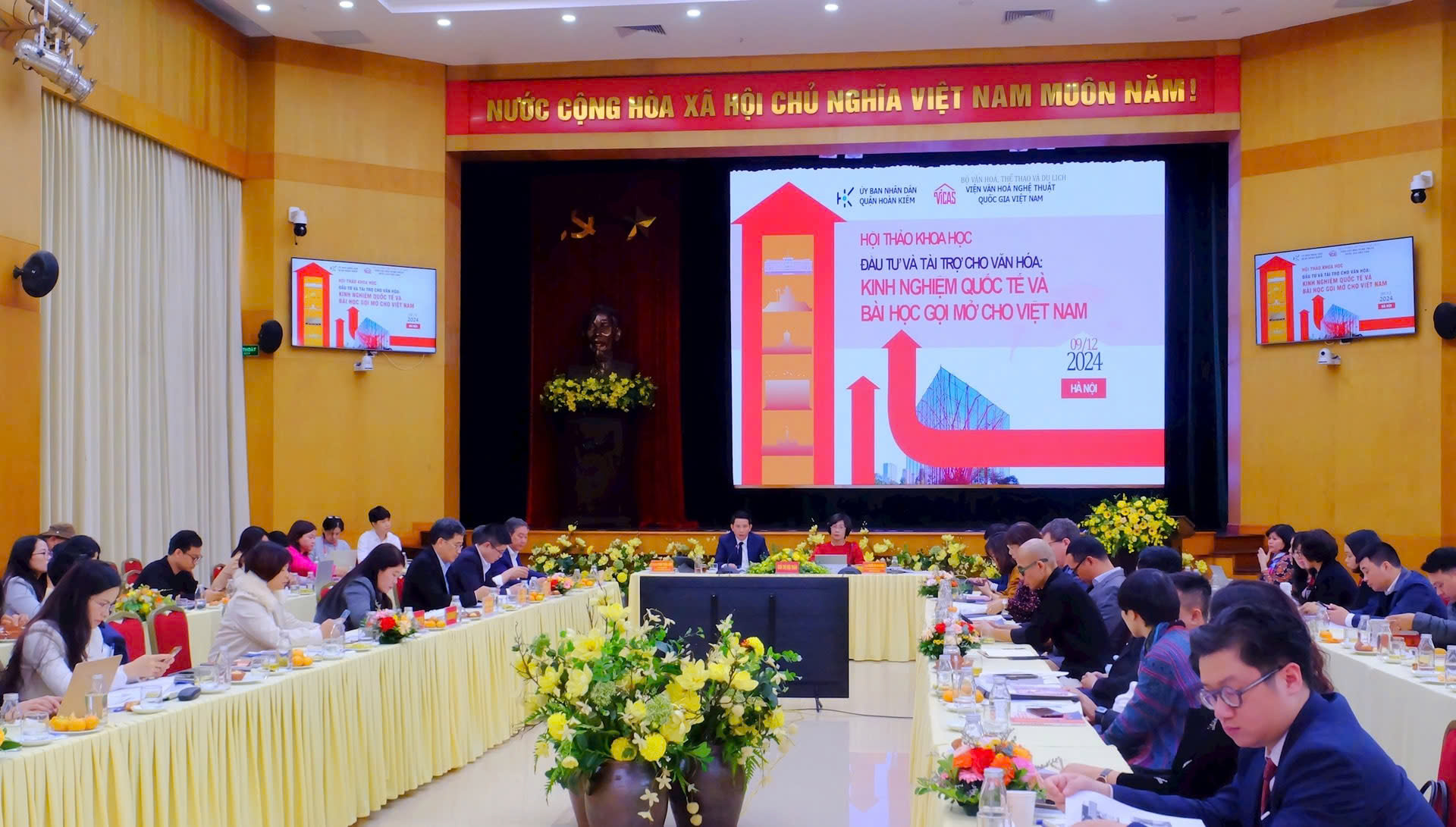 ການລົງທຶນດ້ານວັດທະນະທຳເພື່ອບັນລຸເປົ້າໝາຍພັດທະນາແບບຍືນຍົງ - ຮູບ 1. Đầu tư cho văn hóa hướng tới thực hiện các mục tiêu phát triển bền vững  - Ảnh 1.